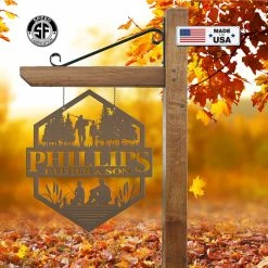 Speed Fabrication Custom Family Hunting Sign - Your Wording